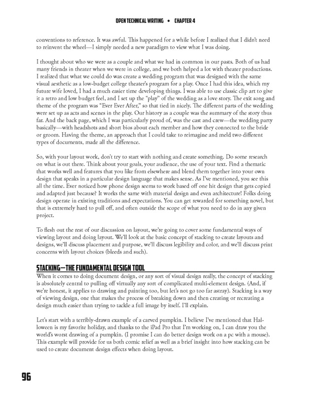Open Technical Writing - New Page